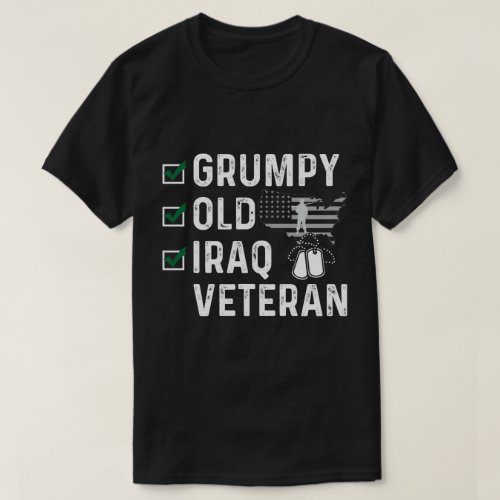 Grumpy Old Iraq Veteran T_Shirt
