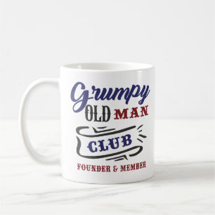 Grumpy Old Man Club Founder Member Coffee Mug