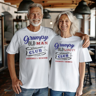 Grumpy Old Man Club Founder Member  T-Shirt