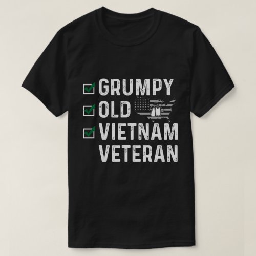 Grumpy Old Vietnam Veteran T_Shirt