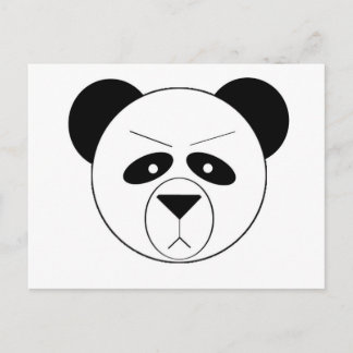Grumpy Panda Postcard
