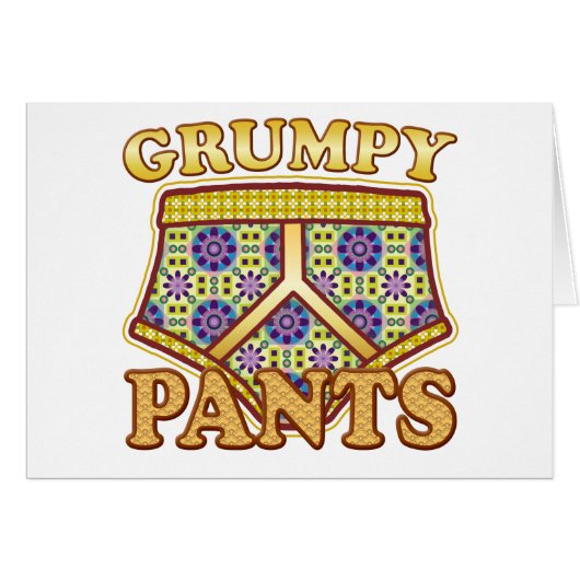 Grumpy Pants v2 Cards (Front Horizontal)