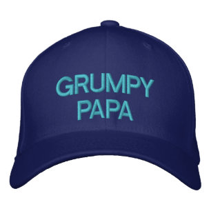 GRUMPY PAPA - Customizable Cap by eZaZZaleMan