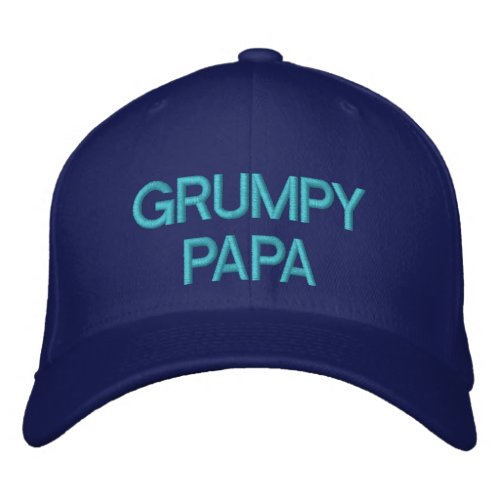 GRUMPY PAPA _ Customizable Cap by eZaZZaleMan