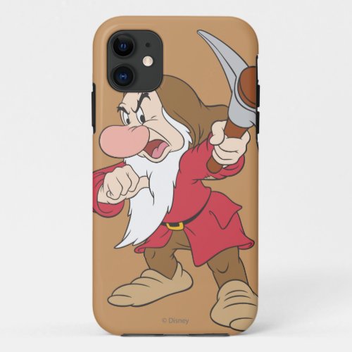 Grumpy Pointing Axe iPhone 11 Case