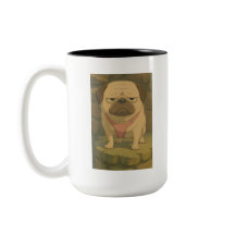 Grumpy Pug Mug