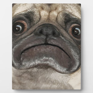 Grumpy Puggy Gifts Plaque