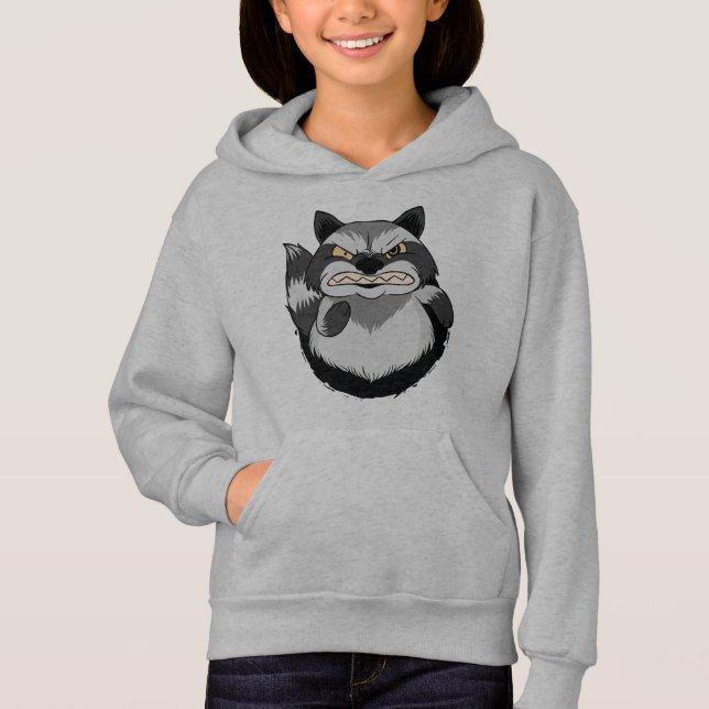 Grumpy Raccoon Hoodie (Front)