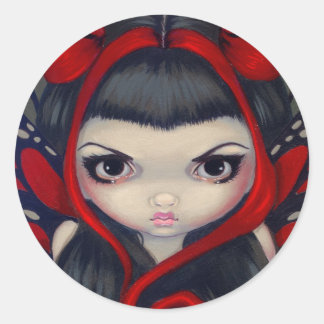 "Grumpy Red Fairy" Sticker