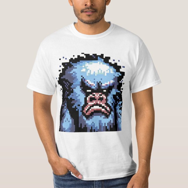 Grumpy Sasquatch Variant 4 T-Shirt (Front)