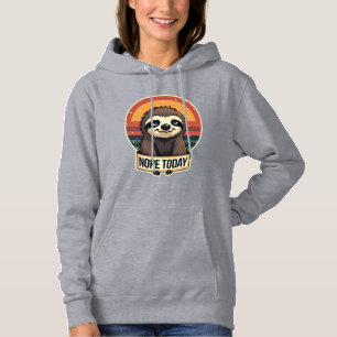 Grumpy Sloth Vintage Funny Retro Shirt Design