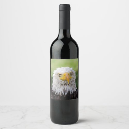 Grumpy  Soggy Bald Eagle Wine Label