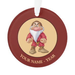 Grumpy | Standing Add Your Name Ornament