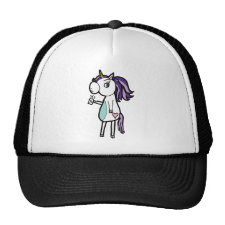 Grumpy Unicorn Trucker Hat