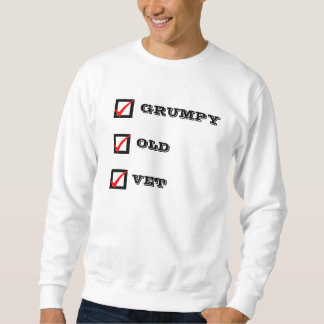 Grumpy Vets "Grumpy Old Vet Checklist" Sweatshirt
