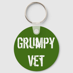Grumpy Vets "Grumpy Vet" Keychain