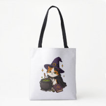 Grumpy Witch Cat Halloween