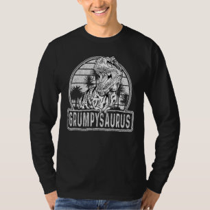 Grumpysaurus Rex Dinosaur Kid Saurus Family Matchi T-Shirt