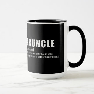 Gruncle for great uncle mug