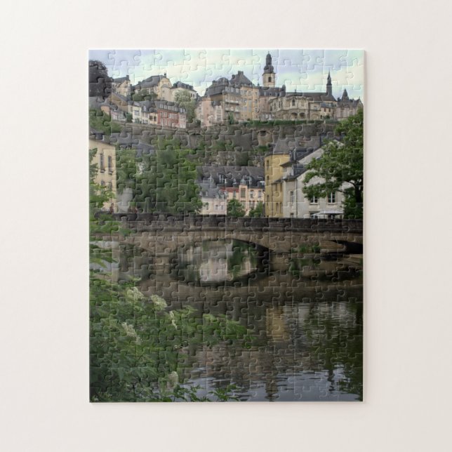 Grund, Luxembourg Jigsaw Puzzle (Vertical)