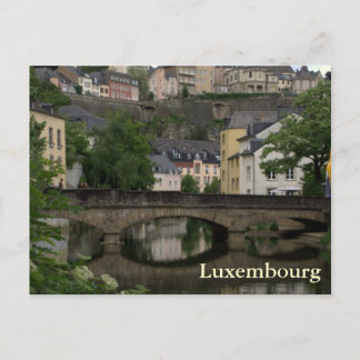 Grund, Luxembourg Postcard