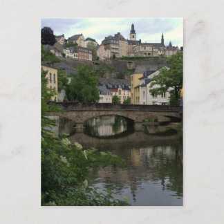 Grund, Luxembourg Postcard