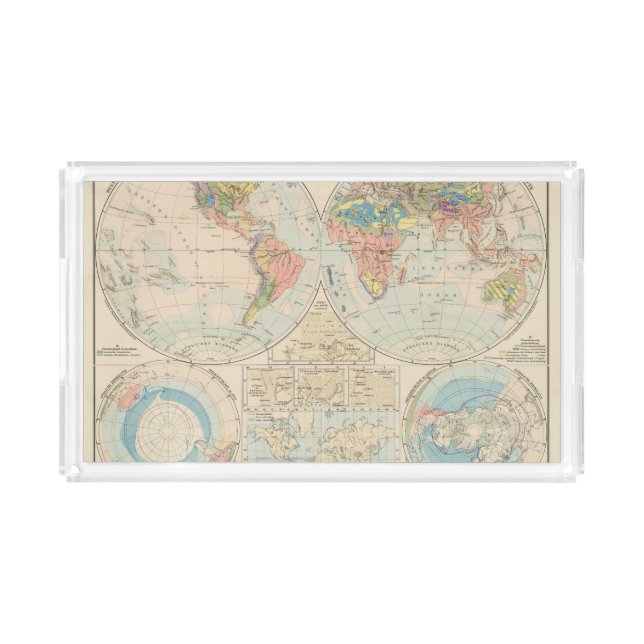 Grund u Boden - Soil Atlas Map Acrylic Tray (Front)
