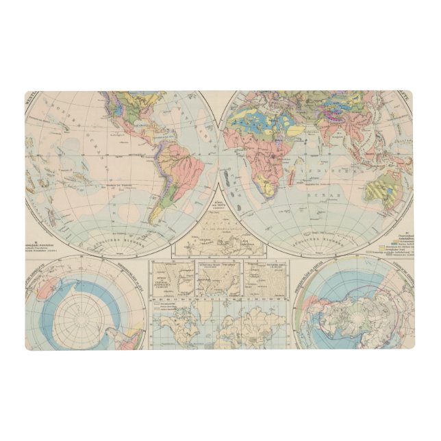 Grund u Boden - Soil Atlas Map Placemat (Front)