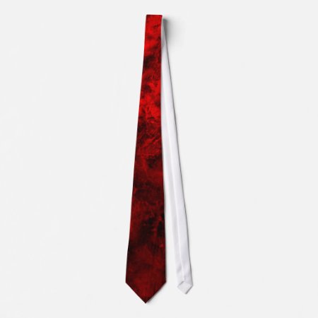 Grundge Red Tie