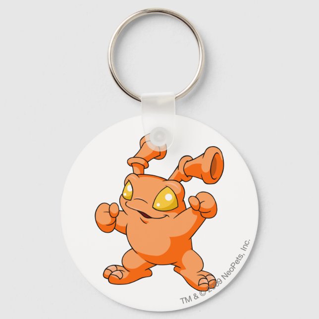 Grundo Orange Keychain (Front)