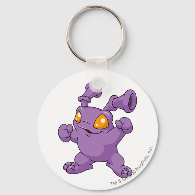 Grundo Purple Keychain (Front)
