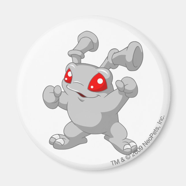 Grundo Silver Magnet (Front)