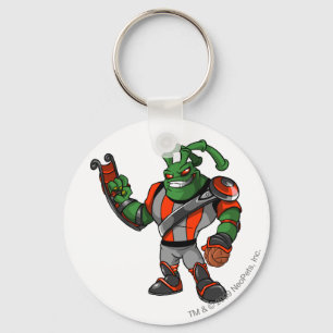 Grundo Virtupets Space Station Player Keychain