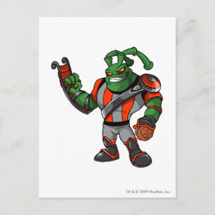 Grundo Virtupets Space Station Player Postcard