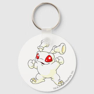 Grundo White Keychain