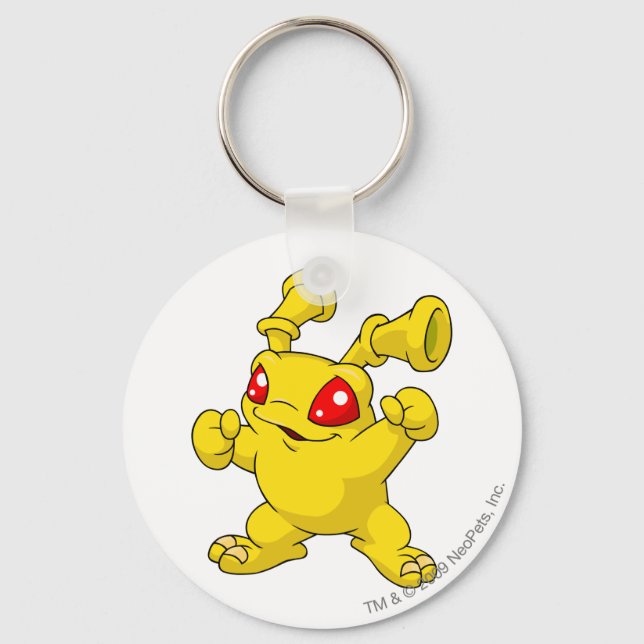 Grundo Yellow Keychain (Front)