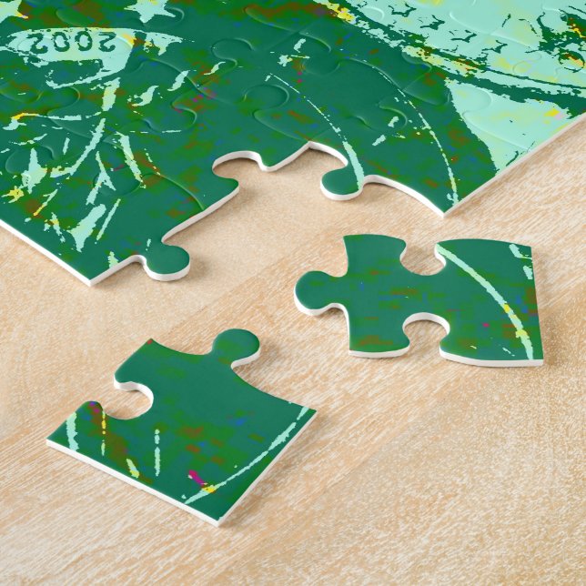Grünes Geld Jigsaw Puzzle (Side)