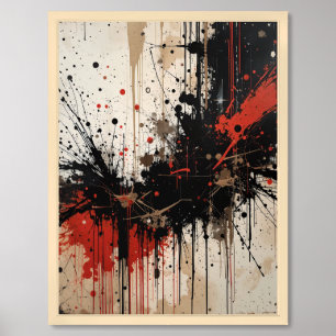 Grunge Abstract Framed Art
