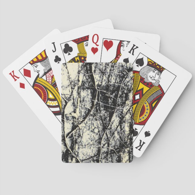Grunge abstract poker cards (Back)