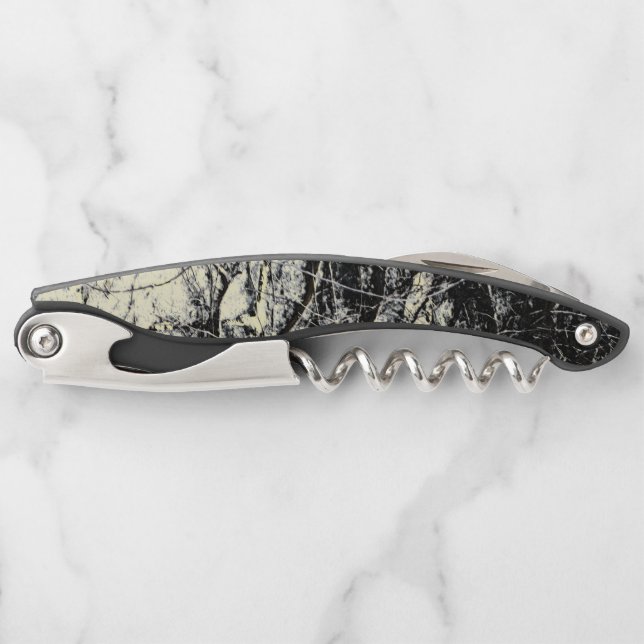 Grunge abstract waiter's corkscrew (Front)
