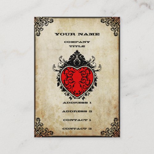 Ace of Hearts - Business Card