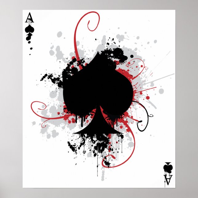 Grunge Ace Poster (Front)