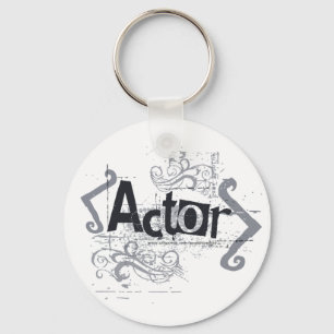 Grunge Actor Keychain