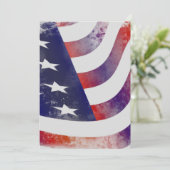 Grunge American Flag (Standing Front)