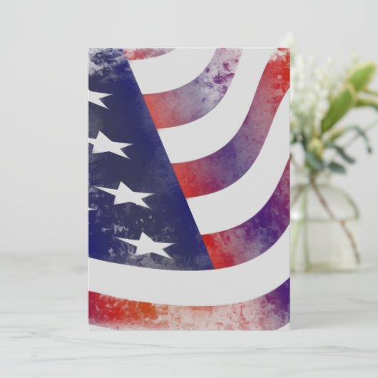 Grunge American Flag (Standing Front)