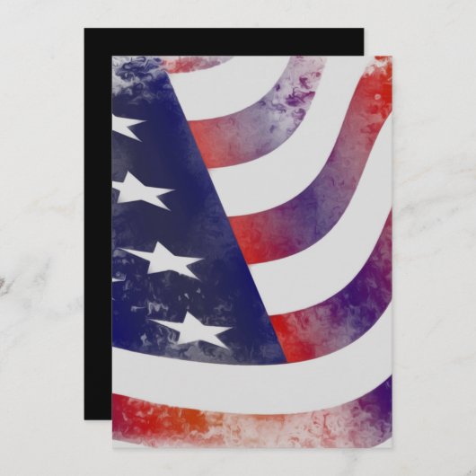 Grunge American Flag (Front/Back)