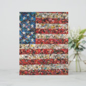 grunge american flag (Standing Front)