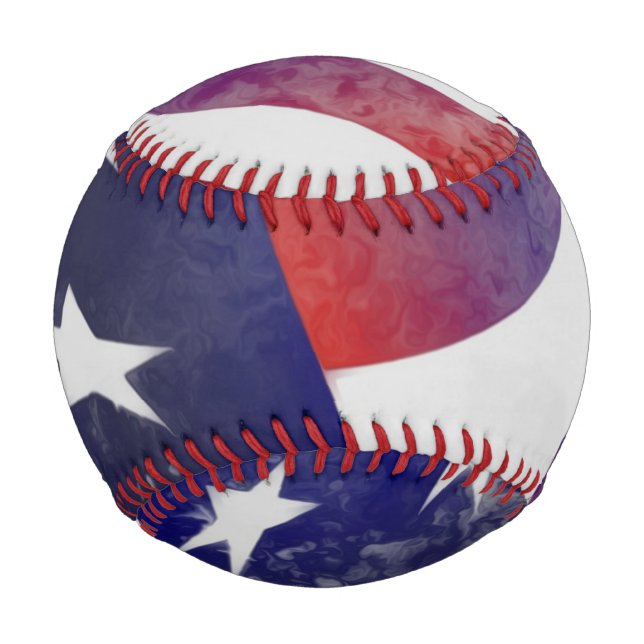 Grunge American Flag Baseball (Front)