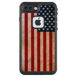 Grunge American flag USA LifeProof FRĒ iPhone 7 Plus Case