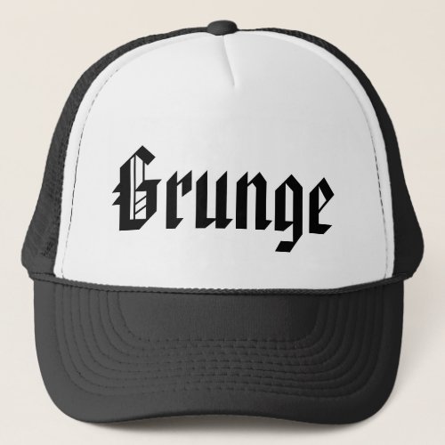 Grunge _ Anarchy _ Trucker Hat